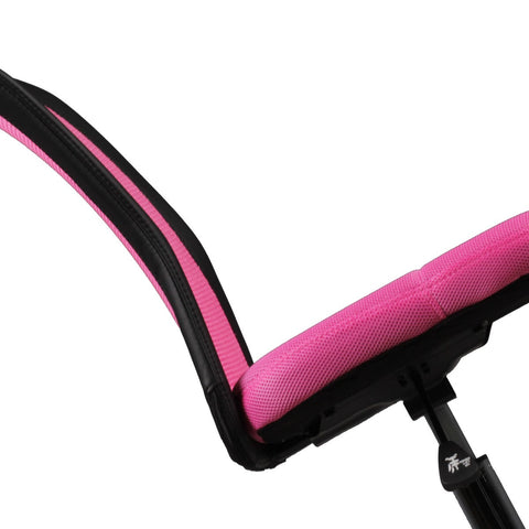 Rootz Kinderbureaustoel - Draaistoel - Voor Kinderen - Jeugd - Zilver - Groen/Roze/Blauw - Zwart