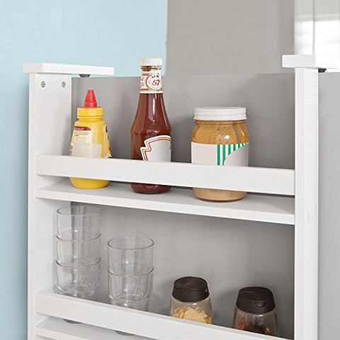 Rootz Hangplank voor koelkast - 2 lagen Keukenplank Kruidenrek Keukenkast