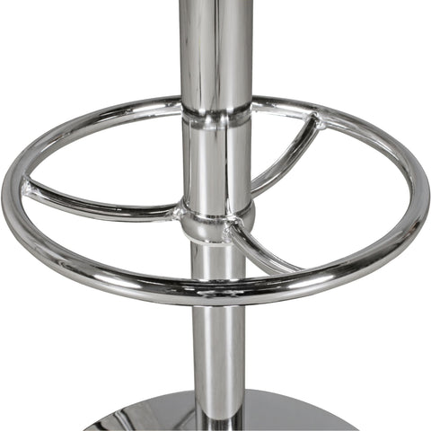 Rootz Bar Table - American Diner - Bistro Table - High Table - Standing Table - Black - Aluminium