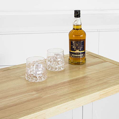 Rootz Keukenopbergwagen Keukenkast Kast Dressoir Keukeneiland 3 Laden 2 Deuren