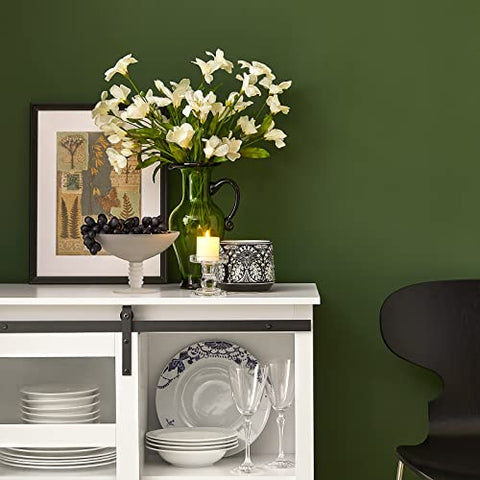 Rootz Dressoir met glazen schuifdeur - Keuken Eetkamer Woonkamer Dressoir Opbergkast Kast