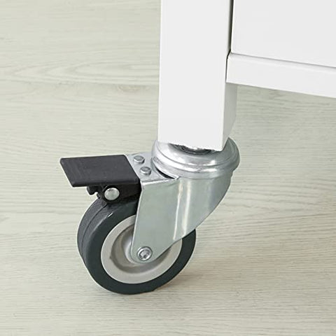 Rootz Keukentrolley - Kar Opbergwagen - Serveerwagen - Keukenkast met Wijnrek