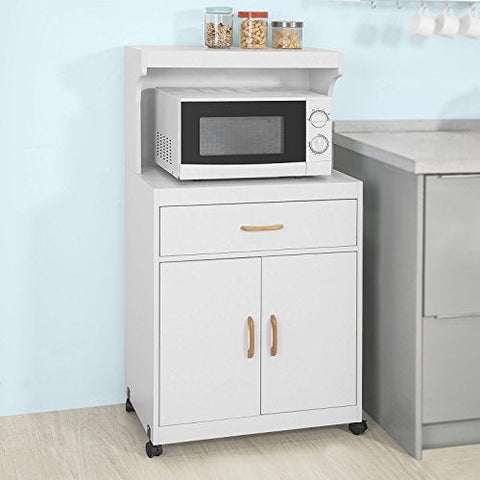 Rootz Keukenopbergwagen - Magnetronplank - Opbergkast Kast Dressoir op Wielen