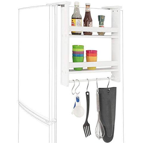 Rootz Hangplank voor koelkast - 2 lagen Keukenplank Kruidenrek Keukenkast