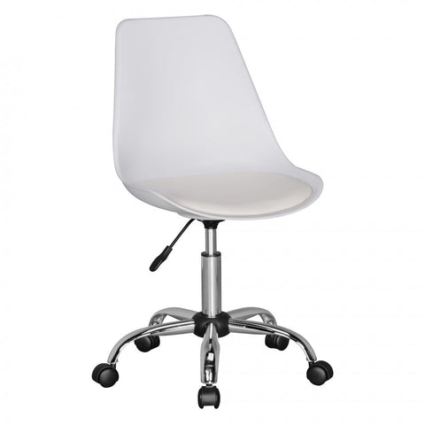 Rootz Office chair - Executive chair - Meeting chair - Swivel chair - Waiting room chair - On wheels - White/Green