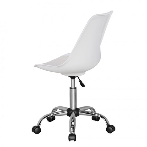 Rootz Office chair - Executive chair - Meeting chair - Swivel chair - Waiting room chair - On wheels - White/Green