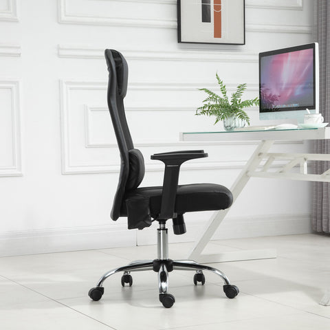 Rootz Office chair - Power supply - Massage function - Adjustable in height - Black