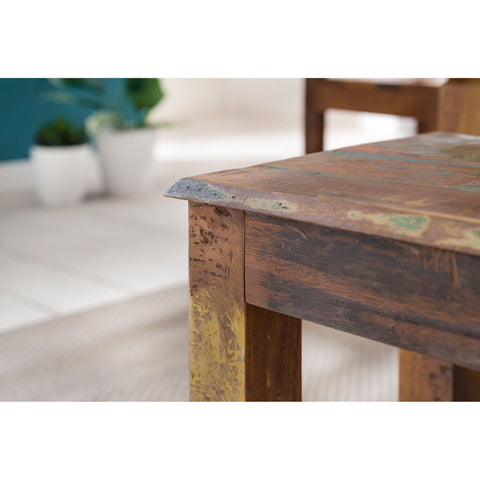 Rootz Dining Table - Dining Room Table - Kitchen Table - 6-8 People - Brown - Recycled Mango Wood - 180 x 90 x 76 cm