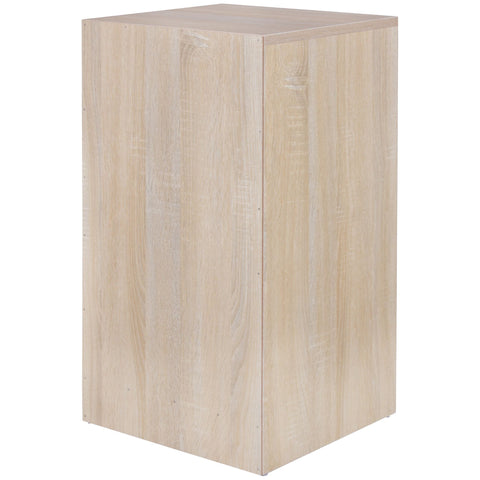 Rootz Sideboard with 3 Drawers - Contemporary Wood - Design Nightstand - Extra High Nightstand - 37.5 x 68 x 35 cm