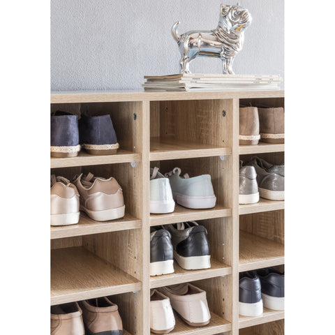 Rootz Shoe Cabinet - 20 Pairs of Shoes - Shoe Rack - Shoe Organizer - Sonoma