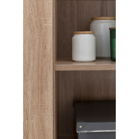 Rootz Sideboard - Chest of drawers - Hallway cupboard - Storage space - Drawers - Brown - - Processed Wood - Metal - 107 x 79 x 35 cm