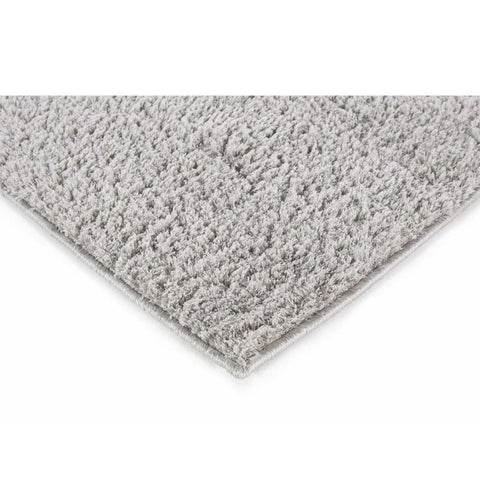 Rootz High-pile Rug - Carpet - Home - Bedroom - Living Room - Silver - 160 x 230 x 2.6 cm