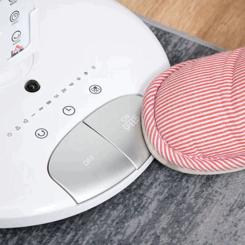 Rootz Pedestal Fan - 7h Timer Fan With Remote Control - 3 Speed Levels - Adjustable - Plastic - Steel - Ø28 x 70H cm