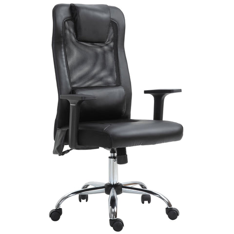Rootz Office chair - Power supply - Massage function - Adjustable in height - Black