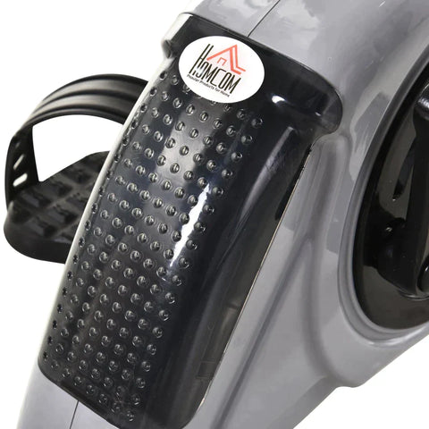 Rootz Mini Exercise Bike - Exercise Bike - Pedal Trainer - LCD Display - Magnetic Resistance - Steel - Grey