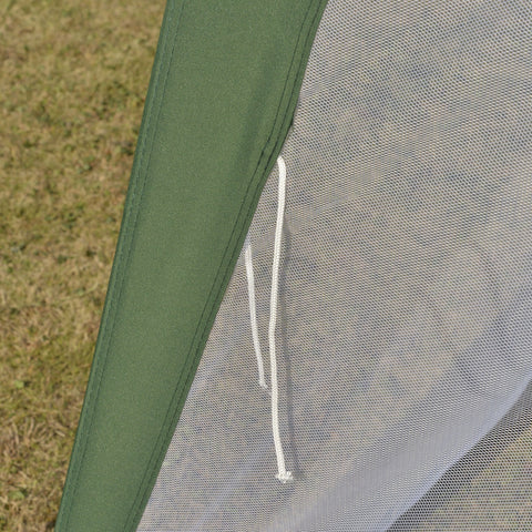 Rootz Garden Pavilion - Party Tent - With Mosquito Net - Polyester - Green - 300 x 300 x 245 cm