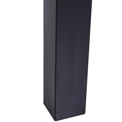 Rootz Eettafelset - 3-delig - 1 eettafel - 2 eetkamerstoelen - MDF - metaal - houtlook - zwart