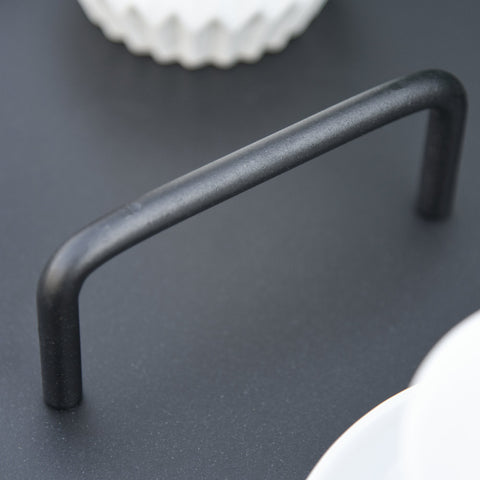 Rootz Side Table - Garden Coffee Table - With Handle - Metal - Black - 46 x 56 cm