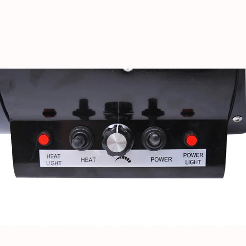 Rootz Dog Hair Dryer - Professional Dog Hair Dryer - Animal Hair Dryer - Whisper Hair Dryer - Pet Hair Dryer - Dog Dryer - 2800W - Metal Black - 40 x 16 x 20 cm