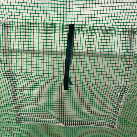 Rootz Gewächshaus – Begehbares Gewächshaus – Frühbeet – Polytunnel – Dunkelgrün