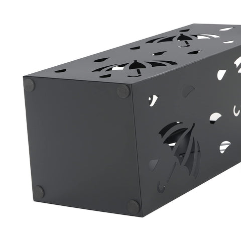 Rootz Umbrella Stand - Brolly Holder - Parasol Organizer - Rain Gear Storage - Canopy Rack - Shade Support - Anthracite - 20x20x49cm