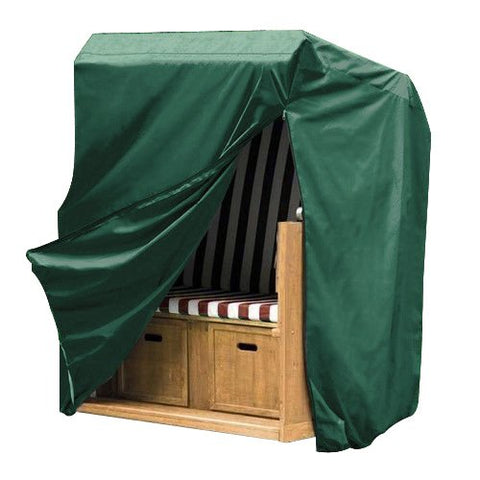 Rootz Garden Furniture Protective Cover - Outdoor Shield - Furniture Guard - Patio Defender - Garden Armor - Terrace Cloak - Weather Barrier - Green - 140/175x135x105 cm