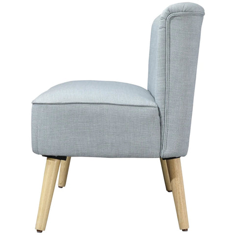 Rootz Sofa - 2-seater Fabric Sofa - Sofa Seating - Lounge Sofa - Light Green - 117 X 56.5 X 77 Cm