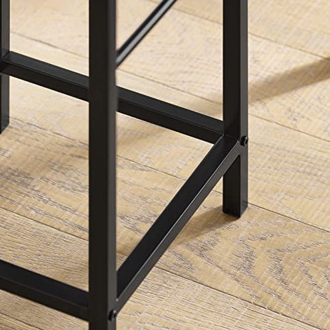 Rootz Bar Set - 1 Bar Table and 2 Stool - Home Kitchen Breakfast Bar Set - Furniture Dining Set