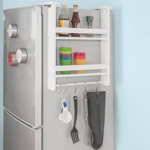 Rootz Hangplank voor koelkast - 2 lagen Keukenplank Kruidenrek Keukenkast