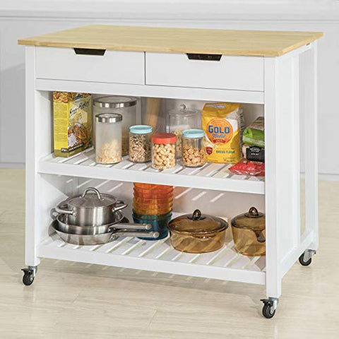 Rootz Keukenopbergwagen Keukenopbergplank Keuken Ontbijt Eettafel Bartafel