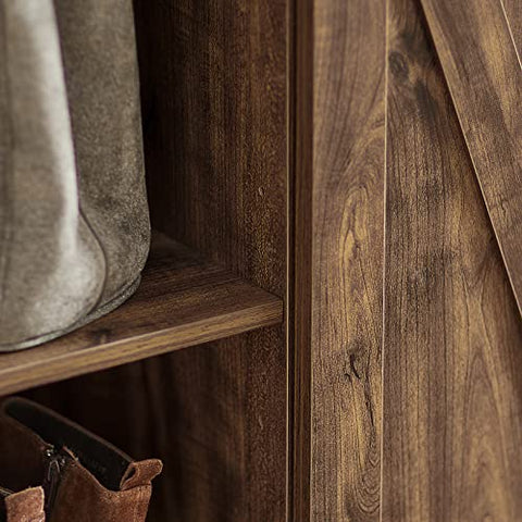 Rootz Storage Cabinet Sideboard with 2 Sliding Doors - Kitchen Dining Room Sideboard Storage Cabinet Cupboard Hall Cabinet