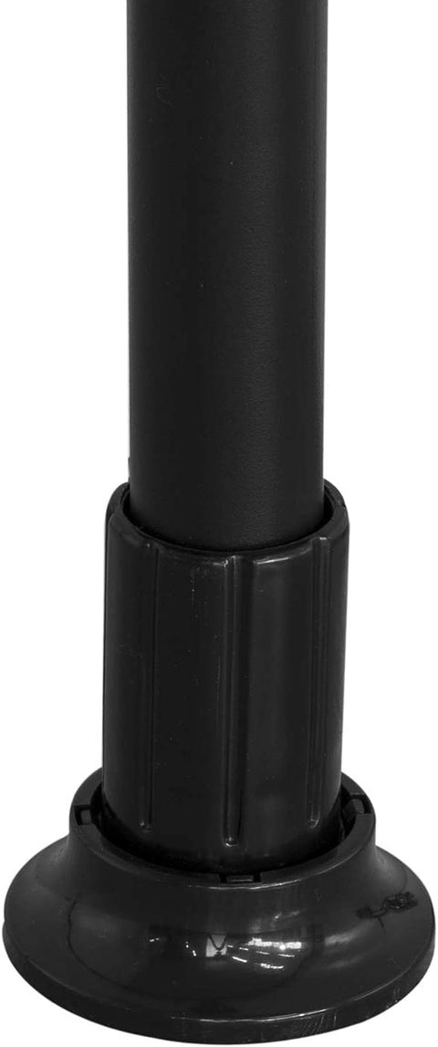 Rootz verstelbare kledingkastorganizer - kledingplanksysteemrek - ophangrail telescopische opbergrekken