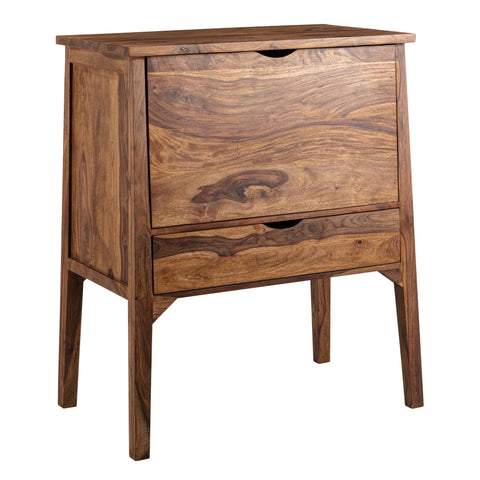 Rootz Sideboard - Buffet cabinet - Crockery cabinet - Solid Wood - Wood - 1 Drawer - 2 Doors - 90 x 56 x 107 cm