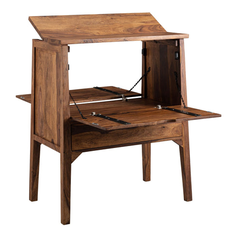 Rootz Sideboard - Buffet cabinet - Crockery cabinet - Solid Wood - Wood - 1 Drawer - 2 Doors - 90 x 56 x 107 cm