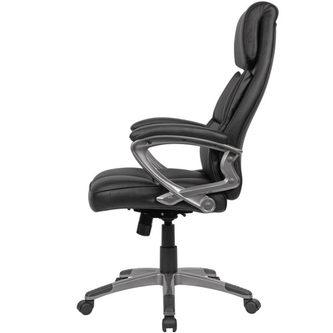Rootz Office chair - Swivel chair - Office chair - Office chairs - Artificial leather - Black