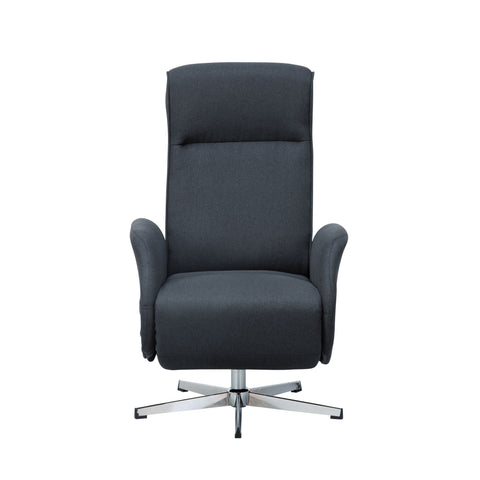 Rootz Relax Sessel - Massagesessel - Massagefunktion - Stoff - Liegefunktion - Hellgrau - Fernbedienung - Massage