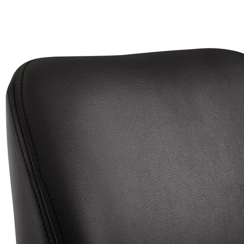 Rootz Dining room chair - Kitchen chair - Chair - Armchair - Artificial leather - Metal - Black