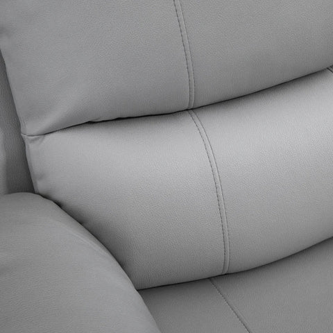 Rootz Relax Chair - Relaxfauteuil - Kantelbare Rugleuning - Draaibare Recliner - Schommelfunctie - Met Voetensteun - Staal - Grijs - 93 x 100 x 98Hcm