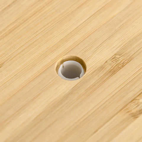 Rootz Aromadiffusor – mit Bambusgehäuse – 10,2 cm x 10,2 cm x 13 cm