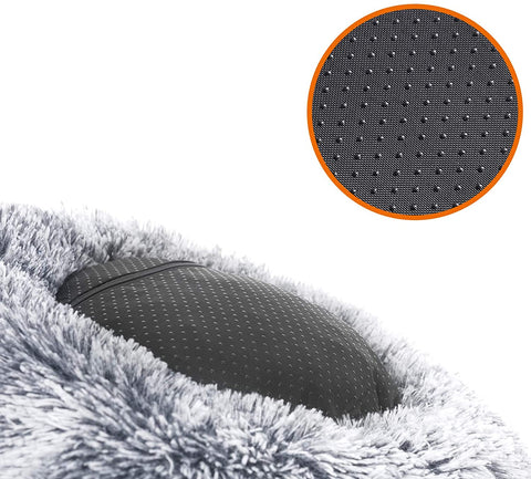 Rootz Dog Bed - Cat Bed - Pet Bed - Gray - 60 x 20 cm