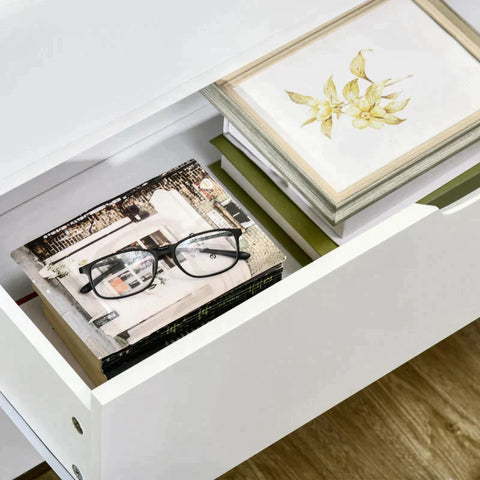 Rootz Chest Of Drawers - Modern Design - 3 Drawers - MDF Wood - 80 cm × 40 cm × 73 cm