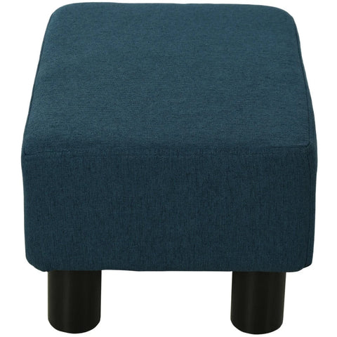 Rootz Footstool - Stool - Blue - 40W x30D x 24H cm