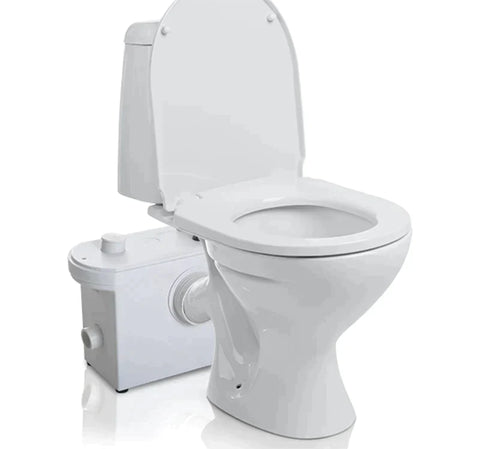 Rootz Lifting Station - Waste Water Pump - For Toilet Shower - Lifting Unit - Polypropylene - White - 51 x 21 x 31 cm