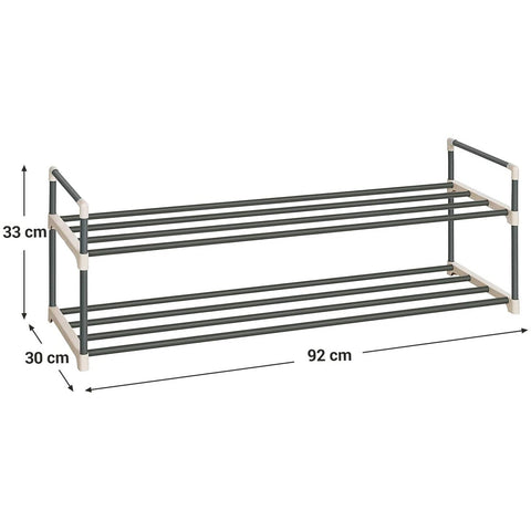 Rootz Shoe Rack - Shoe Cabinet - Shoe Racks - For 10 Pairs of Shoes