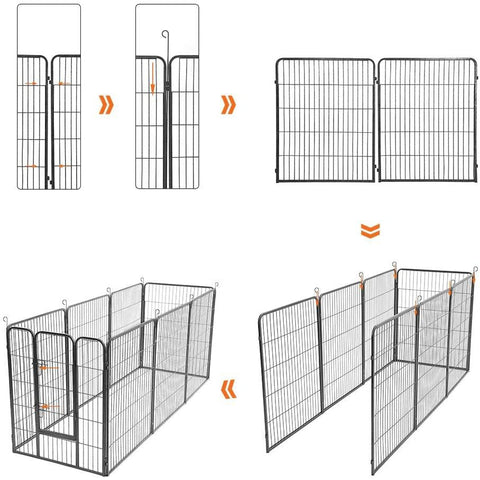 Rootz Dog Bench - Bench for Dog - Dog Kennel - Pet Playpen - Dog Care for Dogs - 77 x 100 cm
