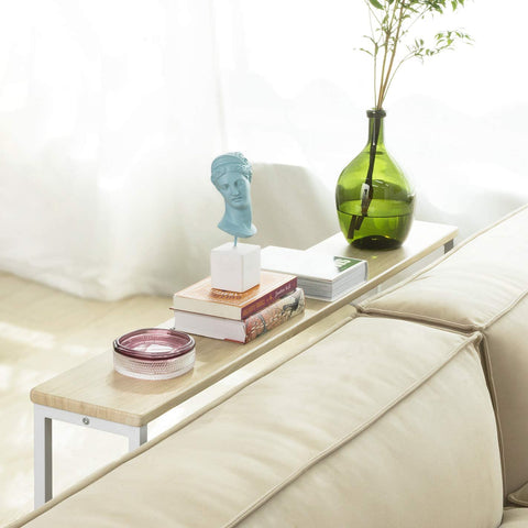 Rootz Consoletafel - Haltafel - Bijzettafel - Bijzettafel - Woonkamer - Sofatafel - B120 x D20 x H80cm