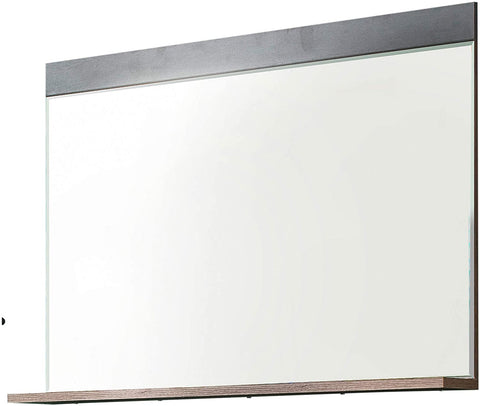 Rootz mirror - wall mirror - mirror met plank - wardrobe mirror - 90 x 69 x 16 cm