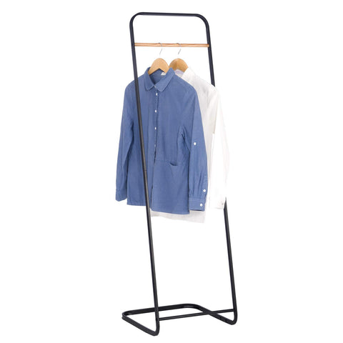 Rootz Coat Rack - Clothes Stand - Garment Holder - Wardrobe Stand - Clothing Hanger - Apparel Display - Black - 40x140x40 cm