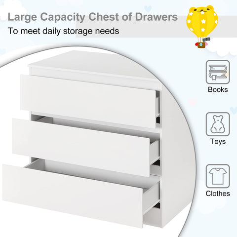Rootz Baby Changing Solution - Nursery Necessity - Diapering Delight - Baby Care Essential - White & Glossy - Space-Saving Design - Compact Dimensions