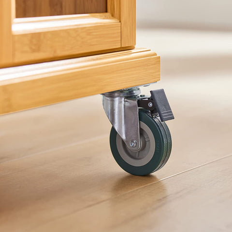 Rootz Uitschuifbare Keukenopbergwagen - Keukenkast - Kast - Dressoir Keukeneiland